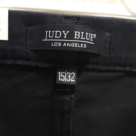 NWT Judy Blue Black Super Flare Bell Bottom Jeggings - Picture 7 of 10